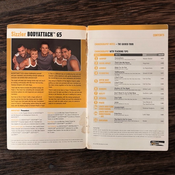 Les Mills BODYATTACK 65 CD, DVD, & Choreography Booklet - Picture 3 of 3